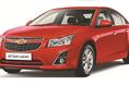The Cruze was also on display at the Chevrolet stall.